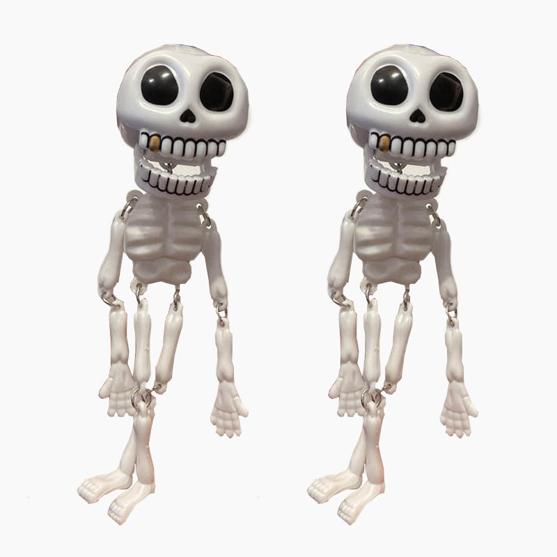 Playful & Quirky Skeleton Keychain Charm For Bag