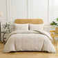 📢📢50%  OFF !! ⏰3-Piece Cutwork Tufted Bedding Set