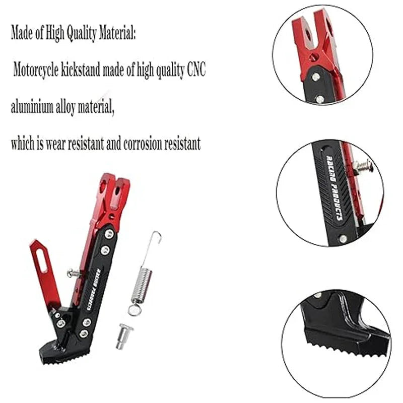 📢📢50%  OFF !! ⏰Universal Adjustable kickstand for Motorcycle