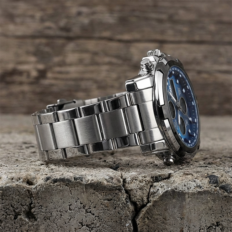 ⌚ 50% OFF NOW!💥 Men‘s Military Watch – Analog-Digital Display, Waterproof & Shock-Resistant 🛡️