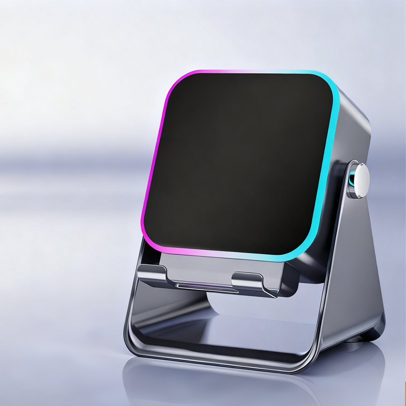 🔥5-in-1 wireless Bluetooth speaker with induction function and adjustable cell phone holder
