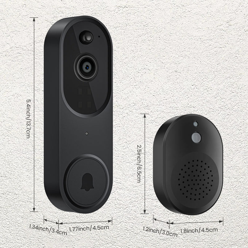 📢 📢 50% OFF ! Smart HD Doorbell – Remote Access & Instant Alerts 📱💬【Exceptional Price】