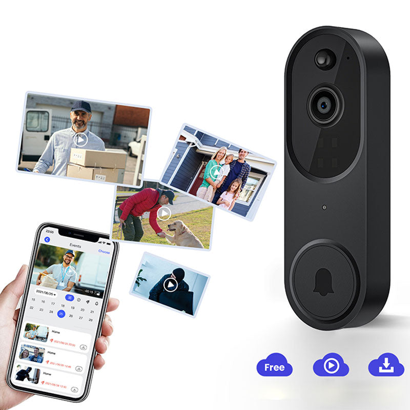 📢 📢 50% OFF ! Smart HD Doorbell – Remote Access & Instant Alerts 📱💬【Exceptional Price】