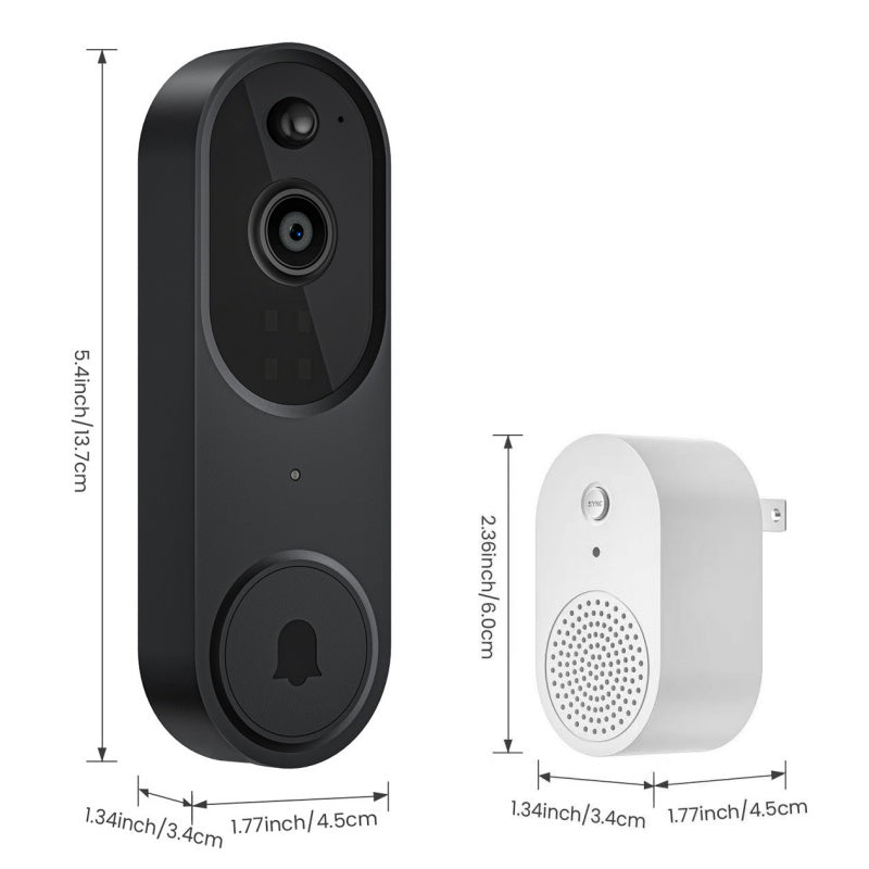 📢 📢 50% OFF ! Smart HD Doorbell – Remote Access & Instant Alerts 📱💬【Exceptional Price】