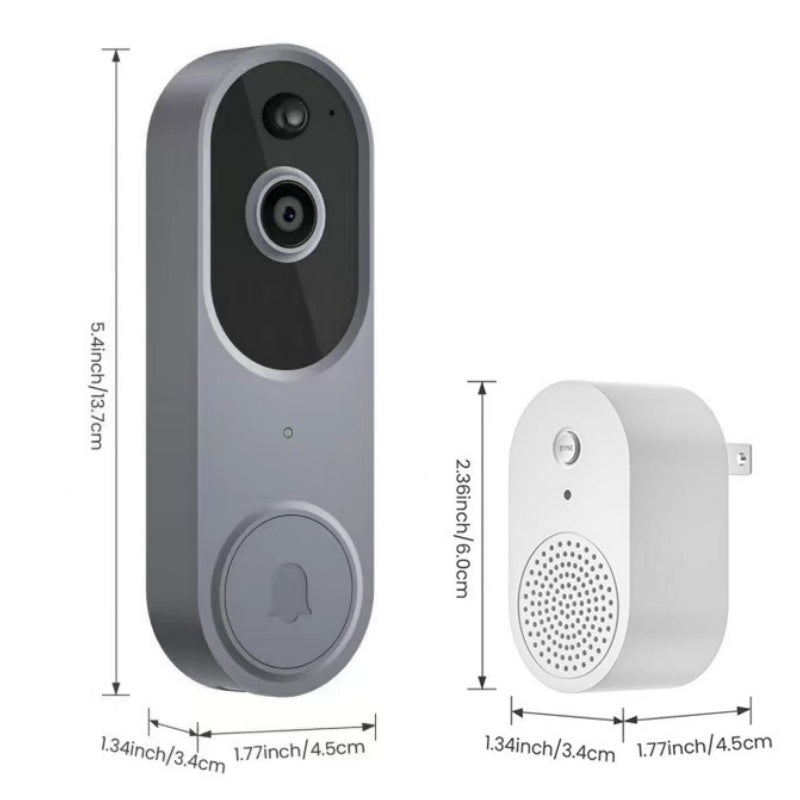 📢 📢 50% OFF ! Smart HD Doorbell – Remote Access & Instant Alerts 📱💬【Exceptional Price】