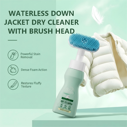 Waterless Down Jacket Dry Cleaner with Brush Head