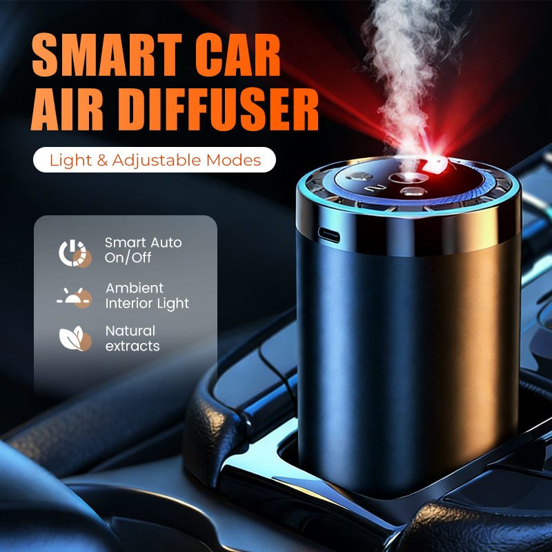 🚗✨ Smart Light & Mist Aromatherapy Diffuser – Instant Ambiance Transformation with One Touch! 💫 50% OFF for a Limited Time Only! 💥