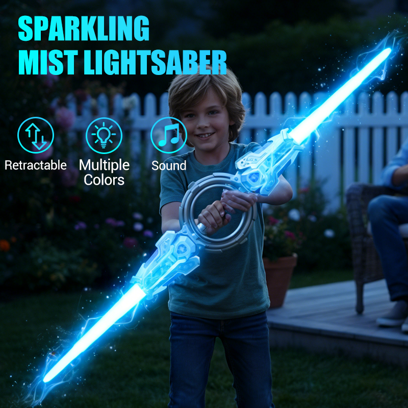 Rechargeable Sparking Lightsaber with Sound