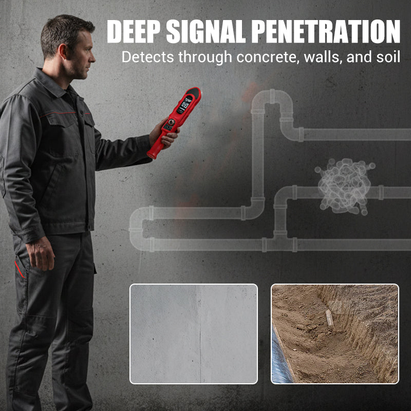 Professional Pipe Blockage Detector