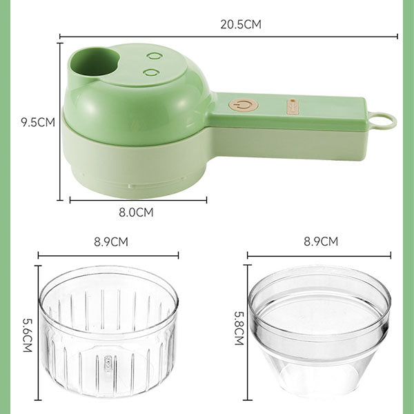 📢📢 50% OFF🔪4 In 1 Handheld Electric Vegetable Cutter Set