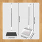 Stand-Up Dustpan Set with 180° Rotating Broom