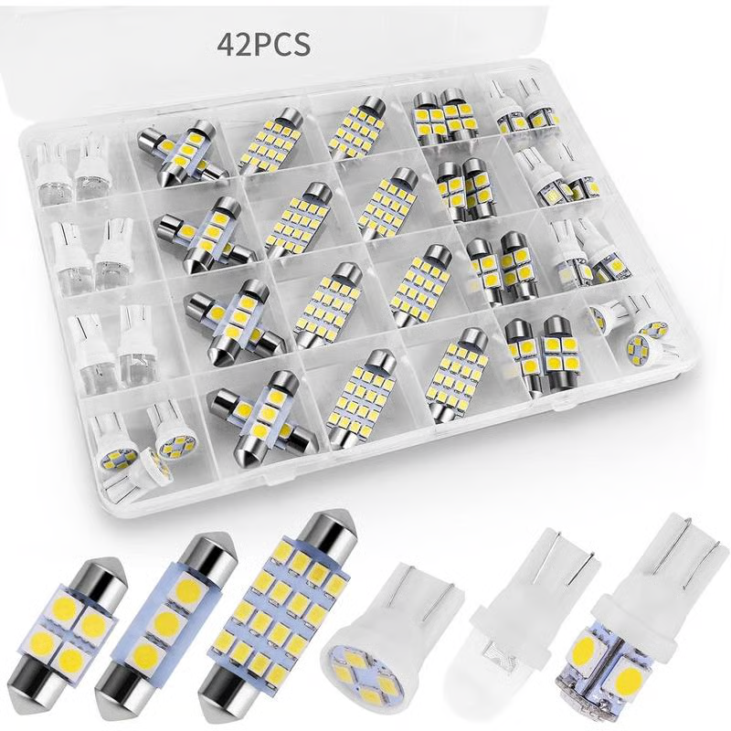 🎉 2026 Sale — Over 7,800 Sold 💡 42-Piece Super Bright LED Car Interior Lighting Set 🚗