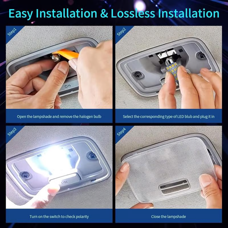 🎉 2026 Sale — Over 7,800 Sold 💡 42-Piece Super Bright LED Car Interior Lighting Set 🚗