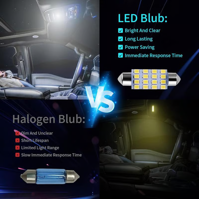 🎉 2026 Sale — Over 7,800 Sold 💡 42-Piece Super Bright LED Car Interior Lighting Set 🚗