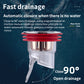 Magnetic odor-blocking insert for floor drain