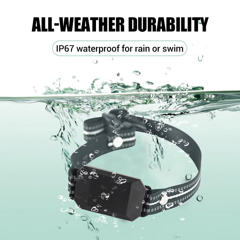 Waterproof Remote Dog Training Collar with Vibration & Shock