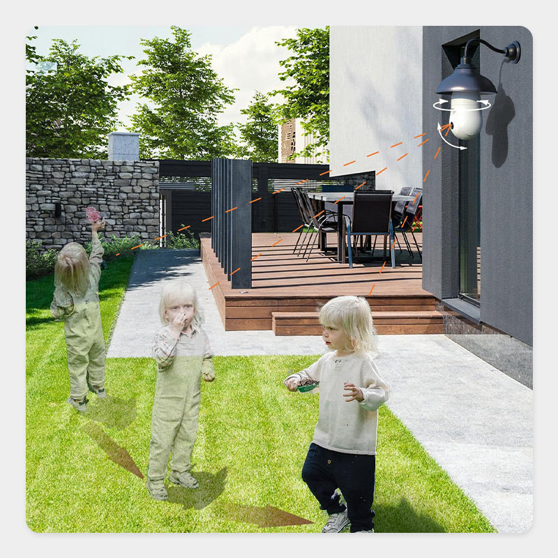 Smart Wireless WiFi 4MP Home Security Light Bulb Camera