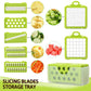 Vegetable Chopper,15-in-1 Multifunctional Food Chopper