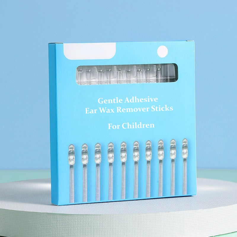 Gentle Adhesive Ear Wax Remover Sticks