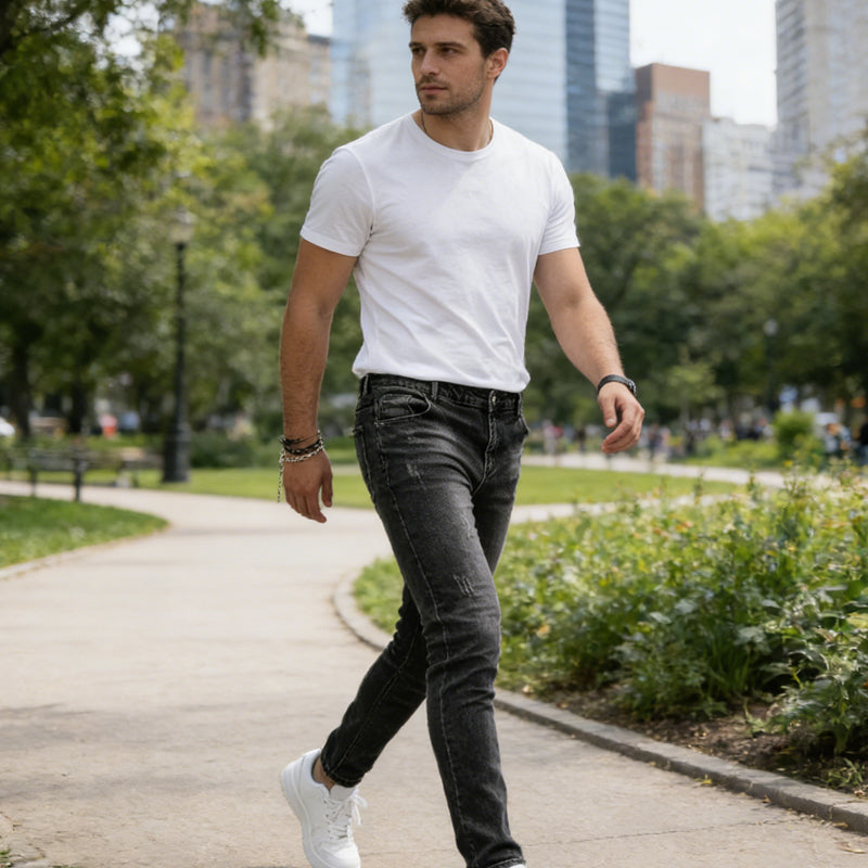📢📢50% OFF !! ⏰Men's Modern Slim Fit Stretch Jeans
