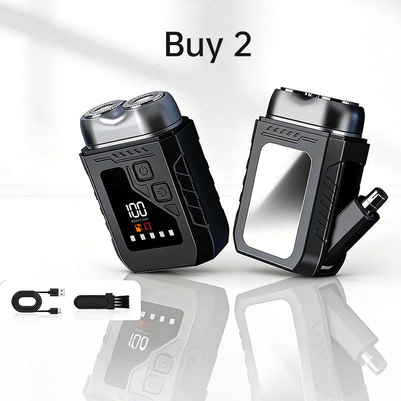 2-In-1 Electric Shaver With Precision Trimmer