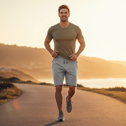 Men's Casual High-Stretch Sports Shorts