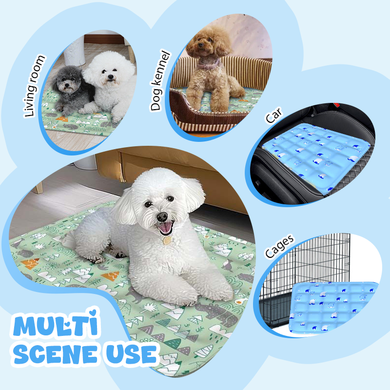 Durable Cartoon Cooling Pet Mat
