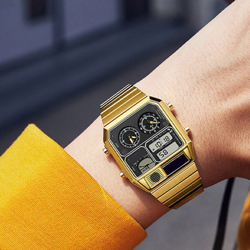 Men’s Multi-Functional Retro Digital Watch