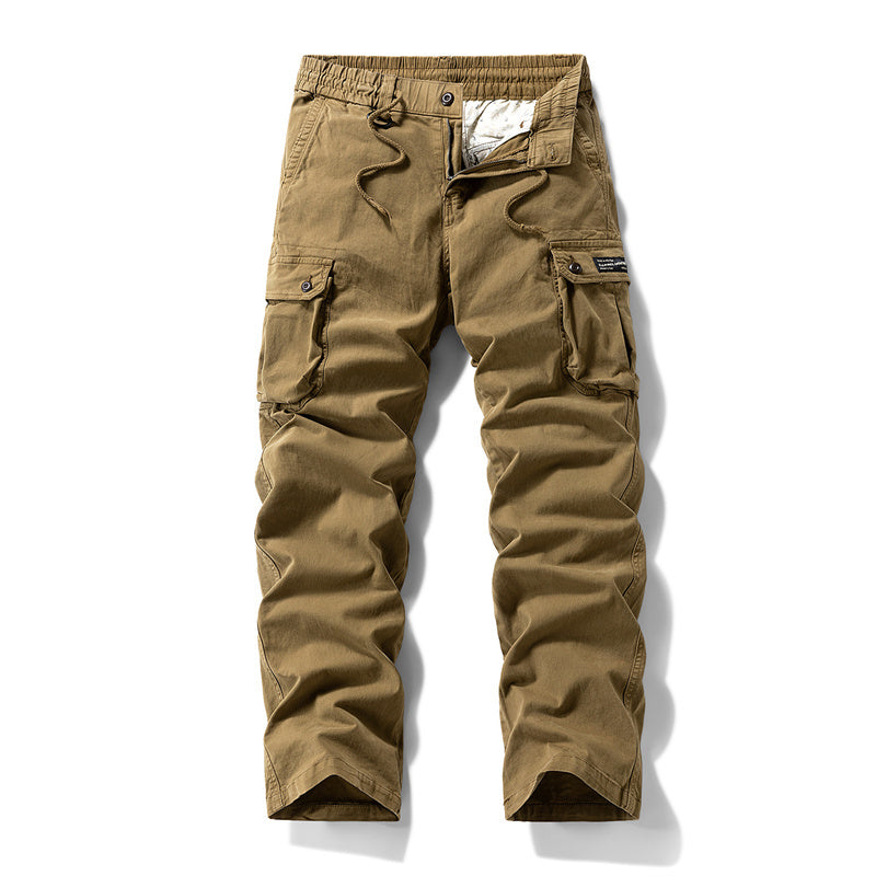 👖40% off!🛠️ Men's Cotton Cargo Tactical Pants – Multi-Pocket, Reinforced Construction & Adjustable Waist 🔧