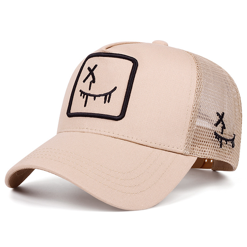 Unisex Street Style Smiley Face Baseball Cap