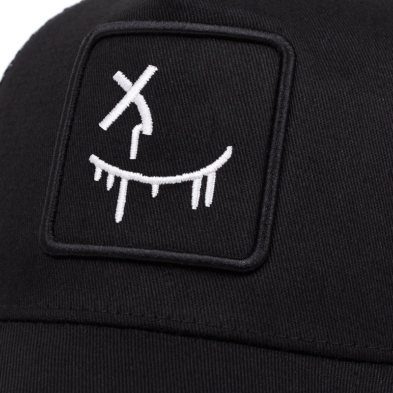 Unisex Street Style Smiley Face Baseball Cap