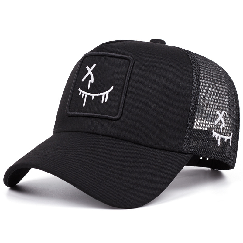 Unisex Street Style Smiley Face Baseball Cap