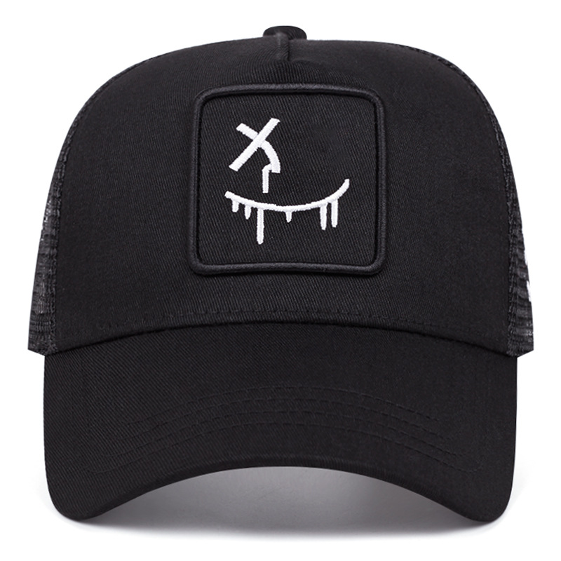 Unisex Street Style Smiley Face Baseball Cap