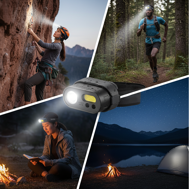 Multifunctional Rechargeable LED Headlight