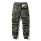 Men's Casual Cotton Cargo Jogger Pants