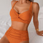 Chic Spaghetti Strap Bikini 2-Piece Set