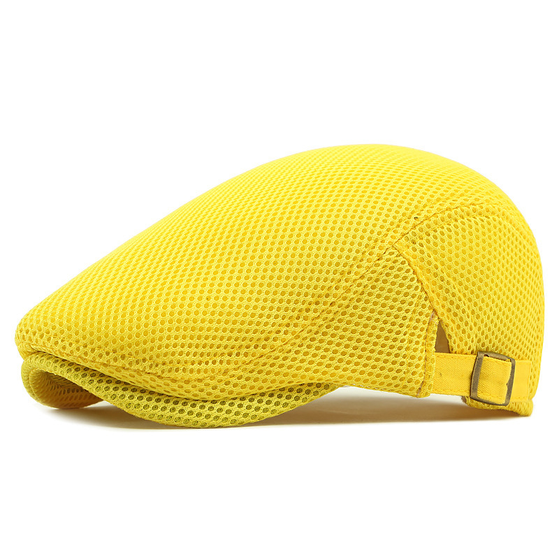 🧢 50% OFF NOW! 🌿 Breathable Flat Cap with Adjustable Strap – Mesh Fabric, Classic Ivy Style & Built-in Sweatband – All-Day Comfort ✨