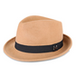 New Faux-Cashmere Wool Felt Fedora — Versatile Western & British Style Jazz Hat — Thickened, Windproof, and Warm
