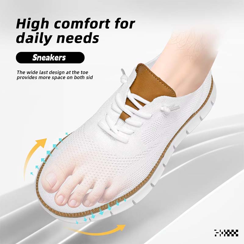 Men's Breathable Knit Casual Dress Shoes
