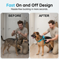 Easy On-Off Padded Dog Harness for Walking