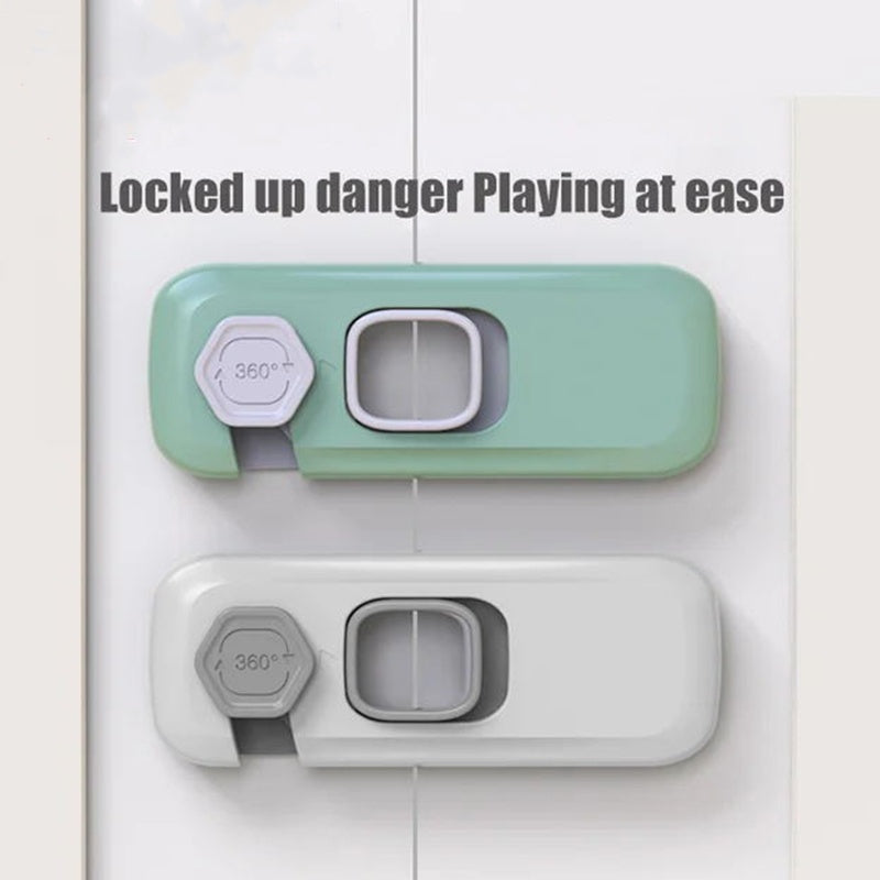 🚨 BUY 1 GET 1 FREE! 🔒 Multifunctional Child Proof Refrigerator Locks – Secure, Invisible, Simple Install ✨