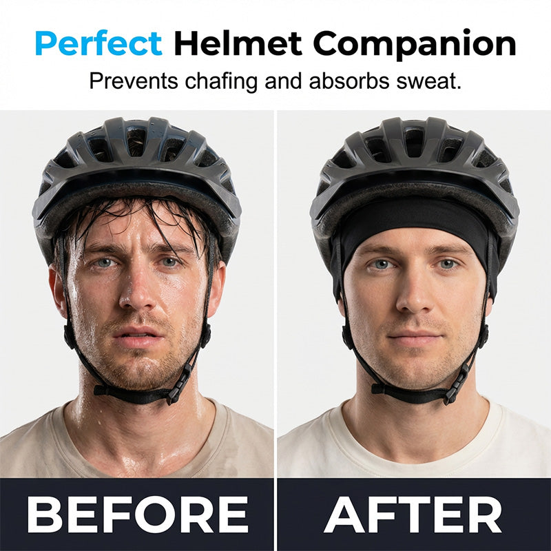 Unisex Breathable Skull Cap with Adjustable Ties
