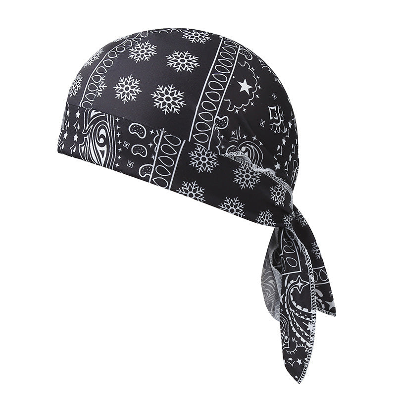 Unisex Breathable Skull Cap with Adjustable Ties