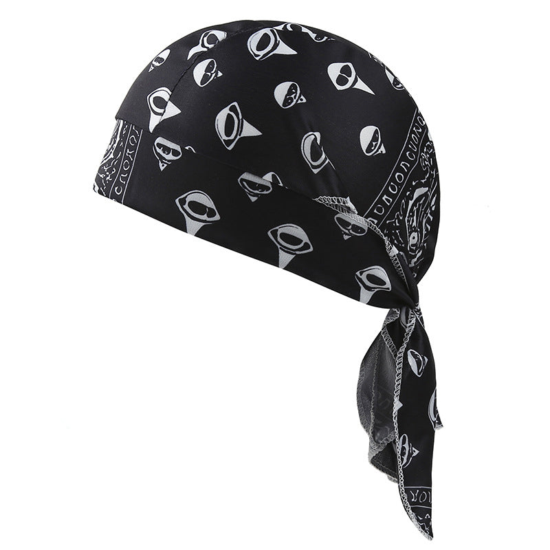 Unisex Breathable Skull Cap with Adjustable Ties