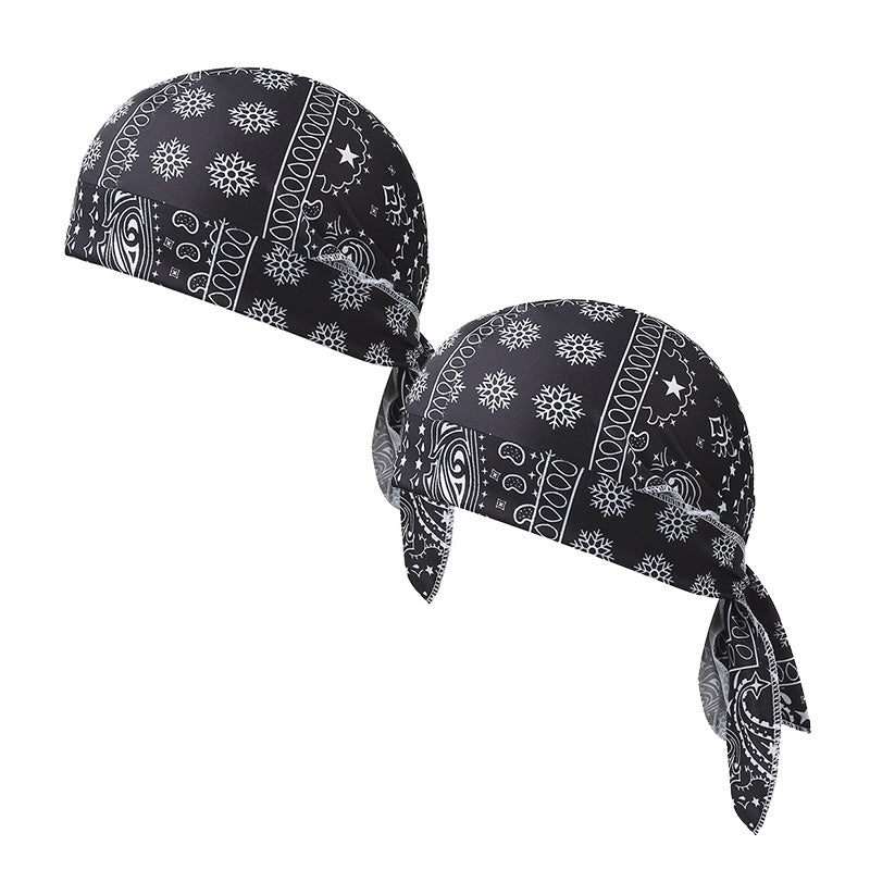 Unisex Breathable Skull Cap with Adjustable Ties