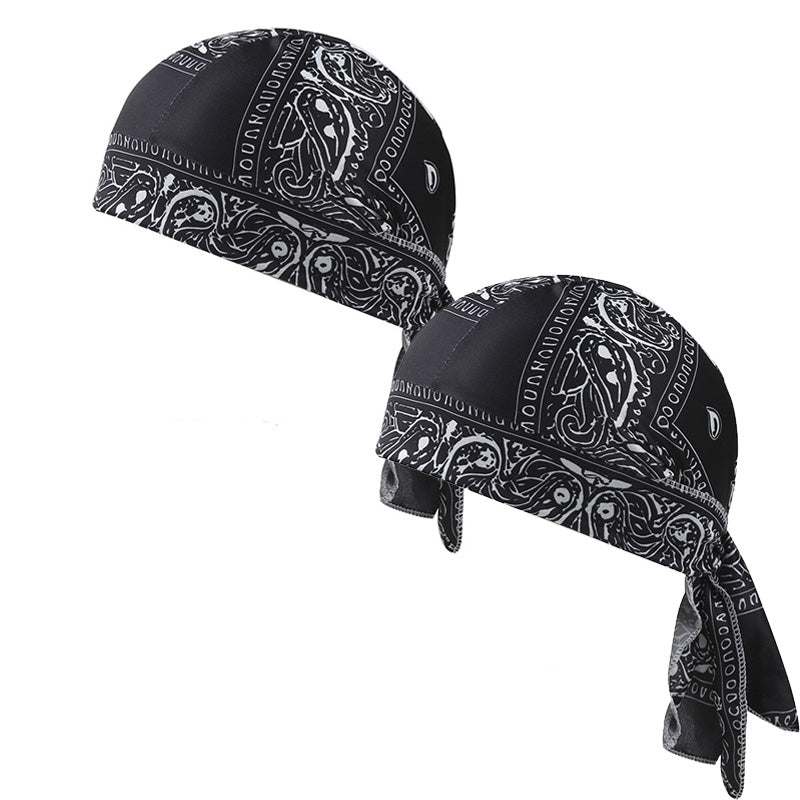 Unisex Breathable Skull Cap with Adjustable Ties