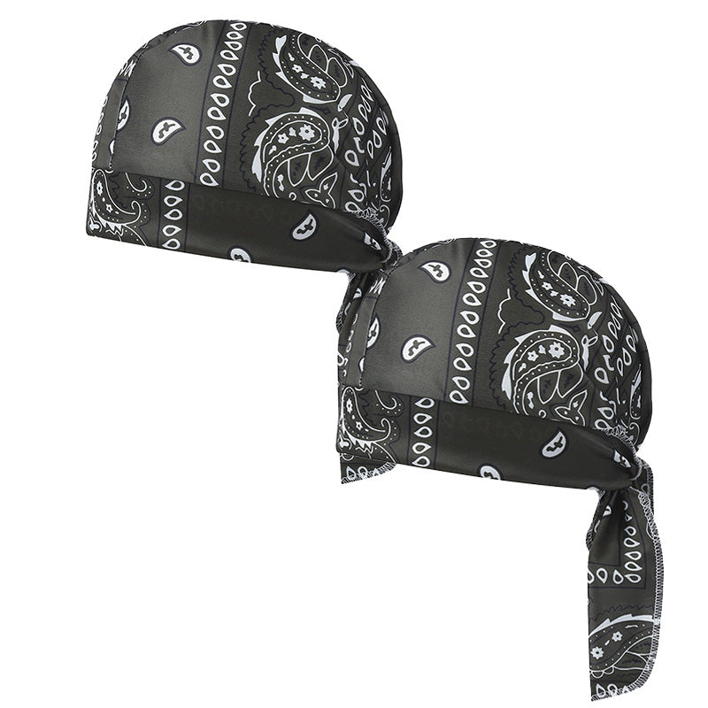 Unisex Breathable Skull Cap with Adjustable Ties