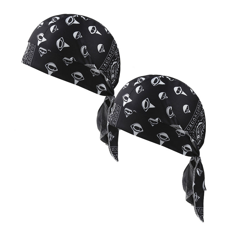 Unisex Breathable Skull Cap with Adjustable Ties