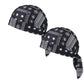 Unisex Breathable Skull Cap with Adjustable Ties