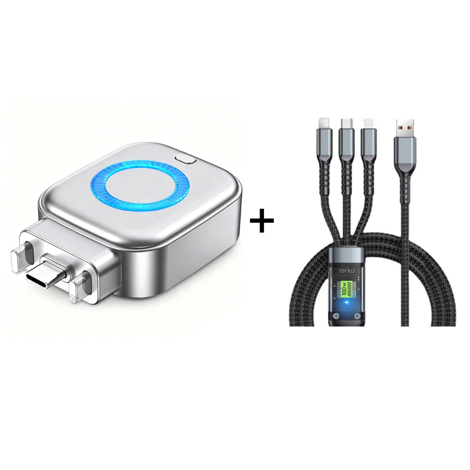 Auto Power-Off Fast Charging Adapter